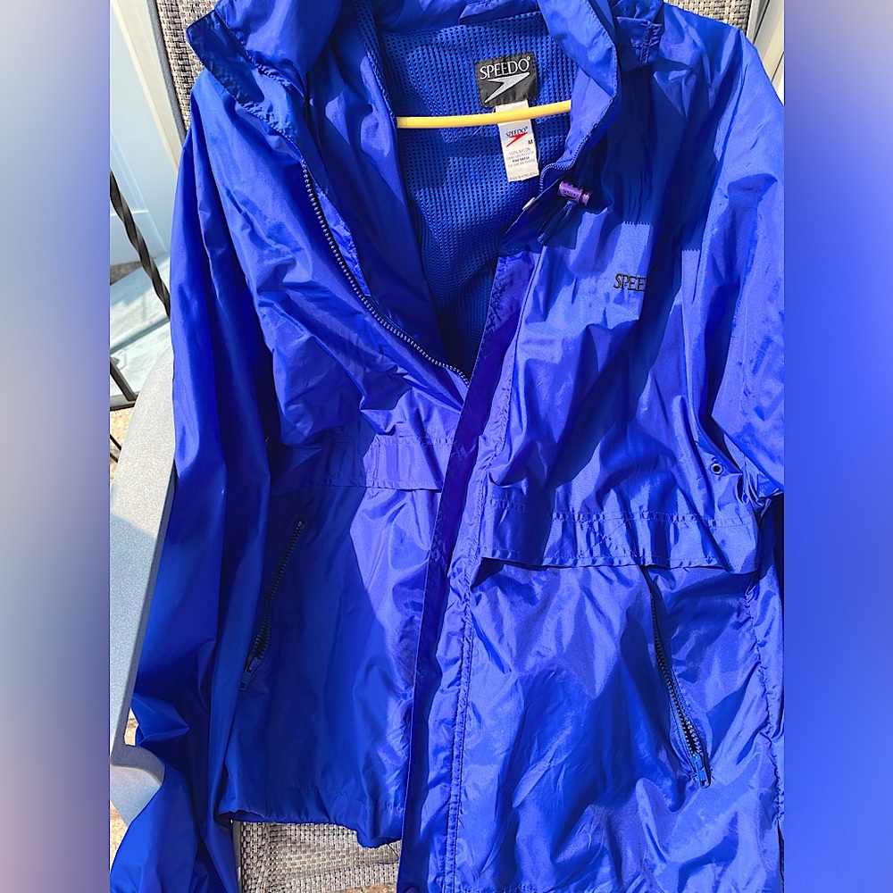 Speedo windbreaker Jacket Size Medium